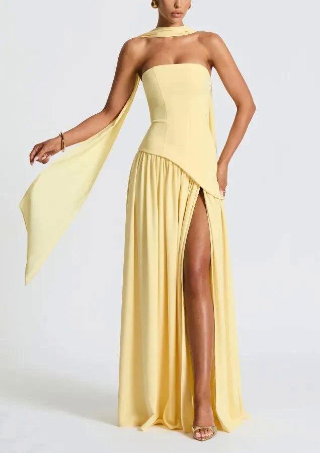 Maliyah Maxi Dress - Cherry Lacquer
