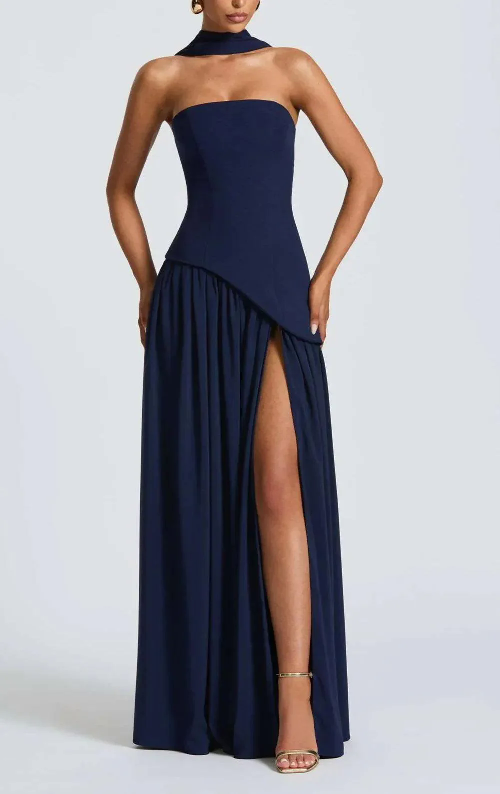 Maliyah Maxi Dress - Cherry Lacquer